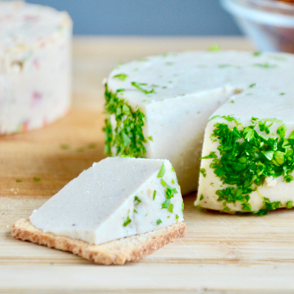 Sliceable Herbed Cashew Cheese