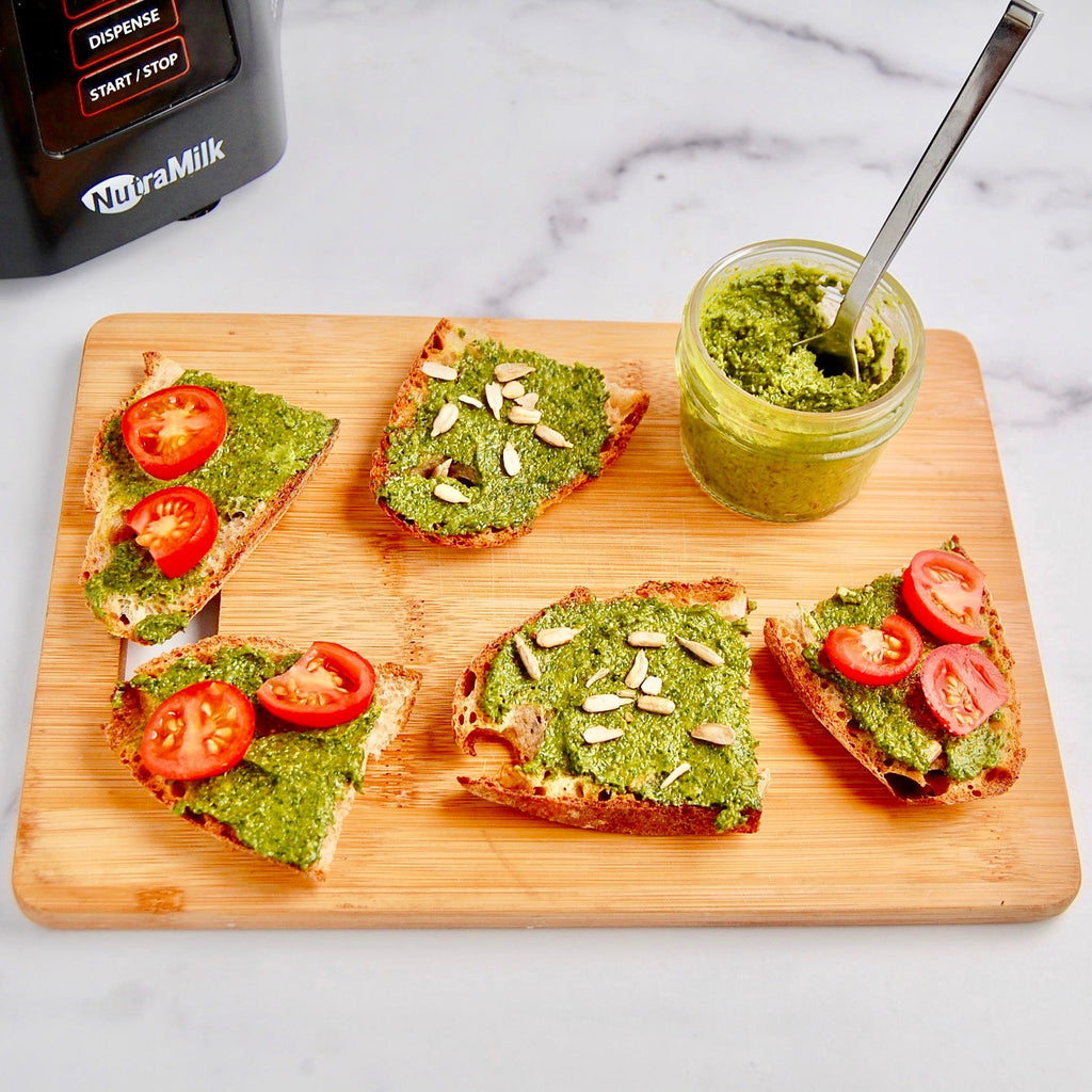 Sprouted Sunflower Seed & Kale Pesto