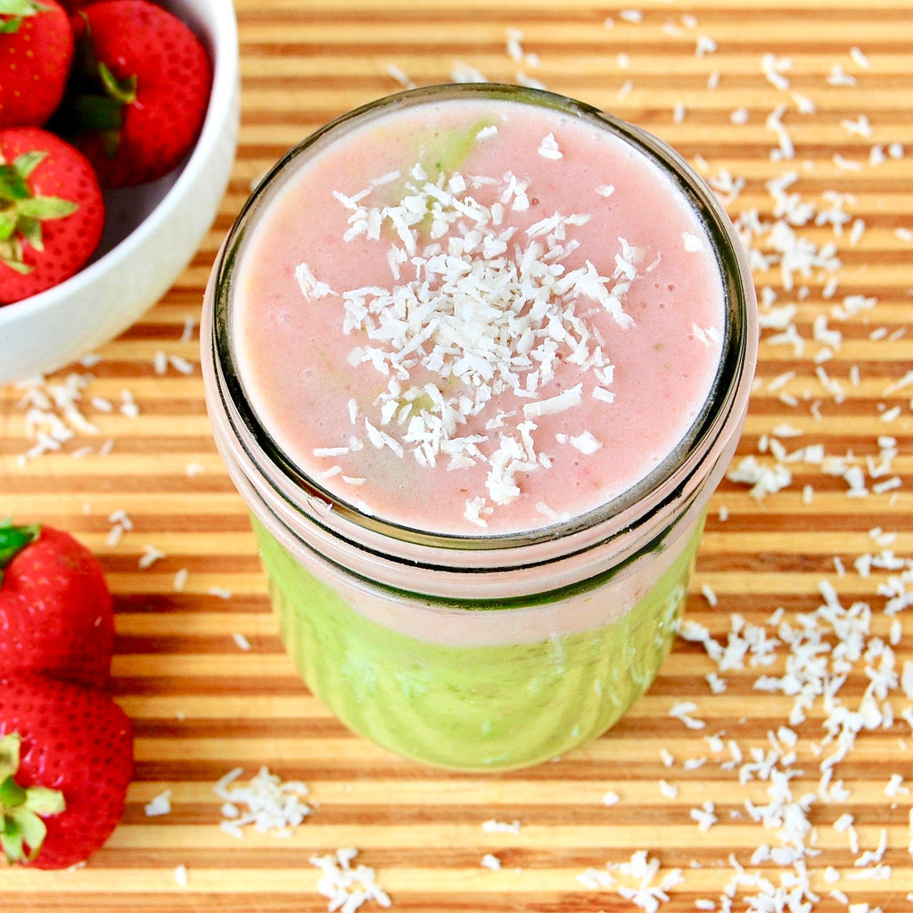 Coconut Layered Smoothie