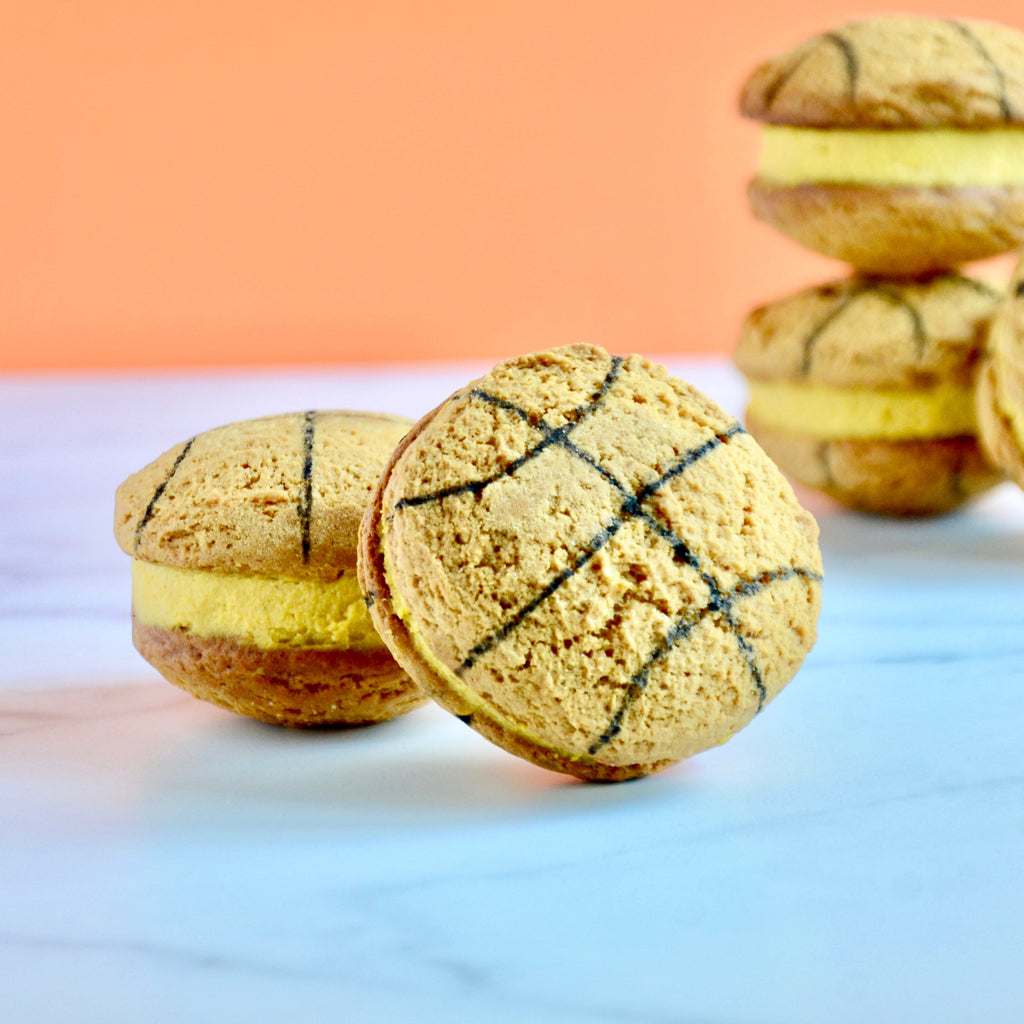 Basketball Cookie Sandwiches