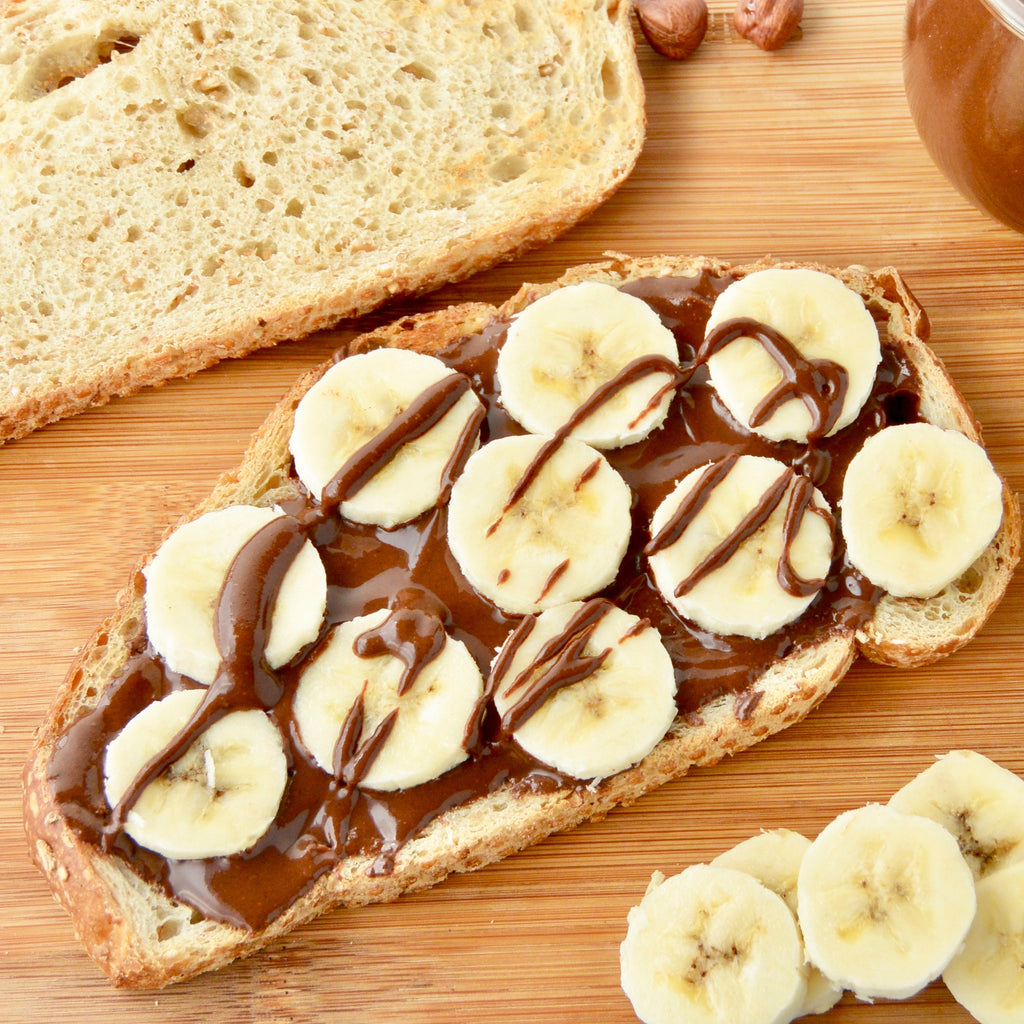 Grilled Banana & Nutella Sandwich
