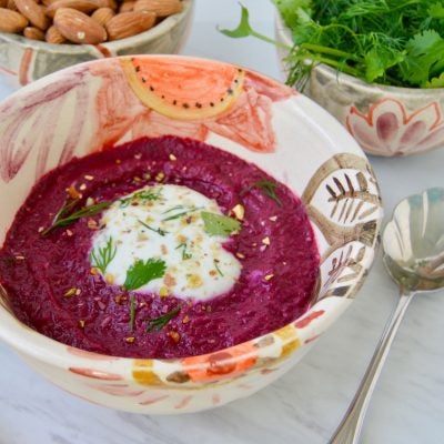 Almond and Beetroot Soup