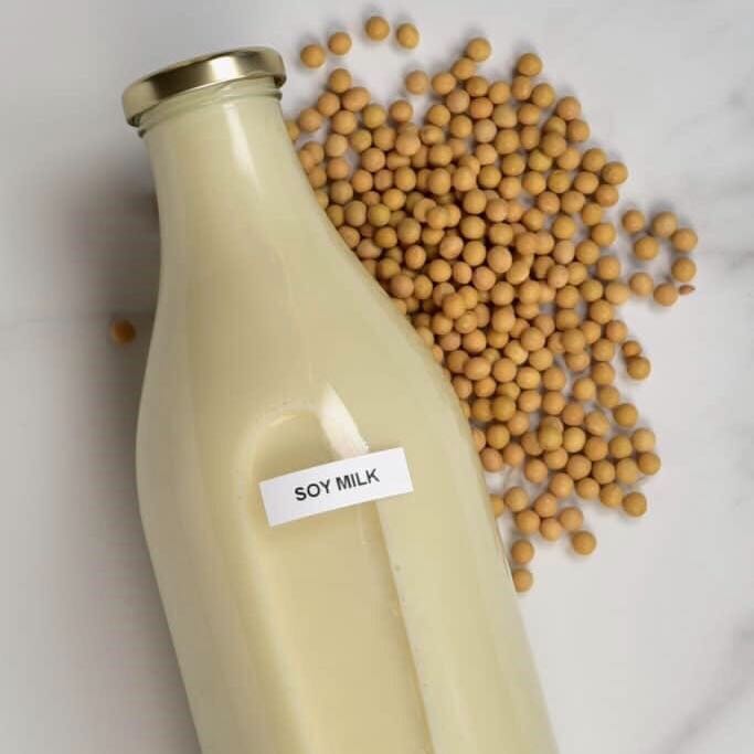 Simple Homemade Soy Milk Recipe by Alphafoodie