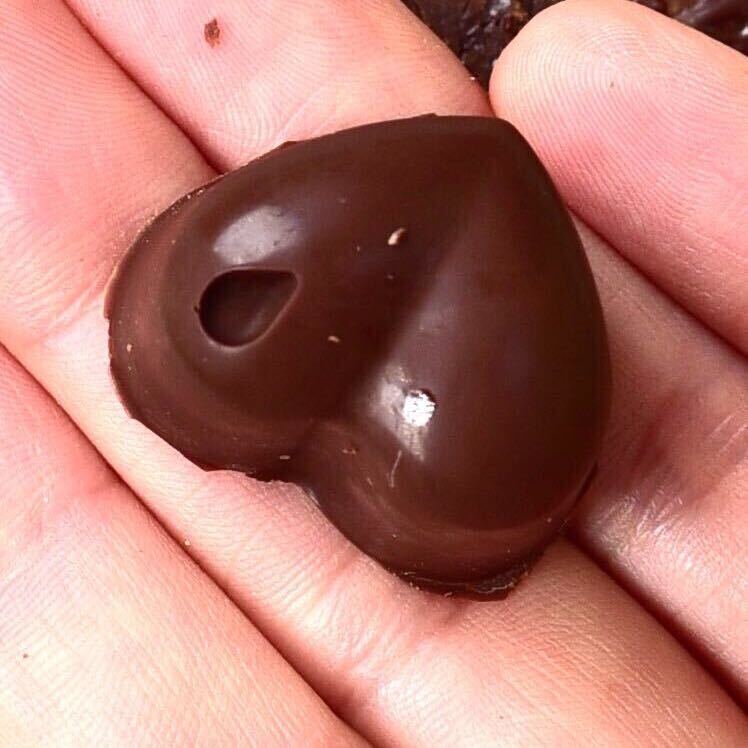 Homemade Filled Chocolates (Vegan Chocolate Candy) by Alphafoodie
