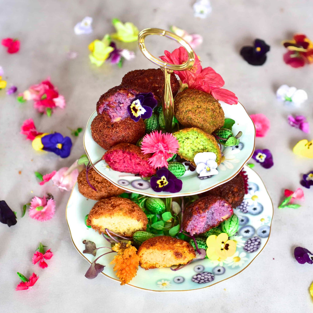 Rainbow Falafels by Alphafoodie Video