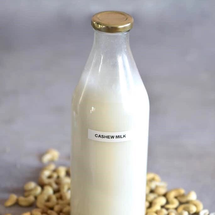 Zero Waste Homemade Cashew Milk by Alphafoodie & Nutramilk