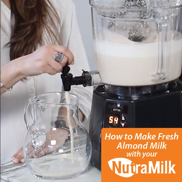 How to Make Fresh Wholesome Almond Milk